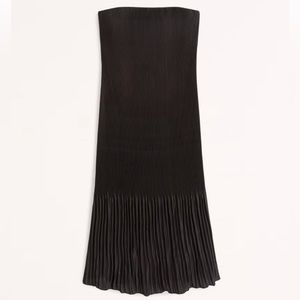Abercrombie & Fitch Giselle Pleat Release Midi Dress